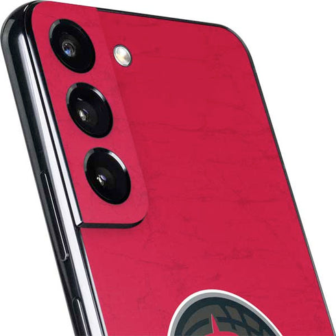 NBA Houston Rockets Distressed Galaxy S22 Plus Skin